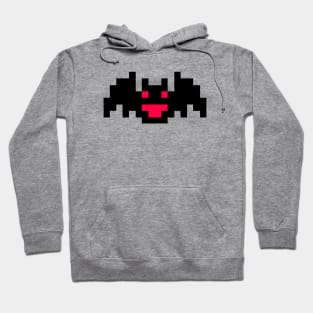 Happy Pixel Bat Tunic Hoodie